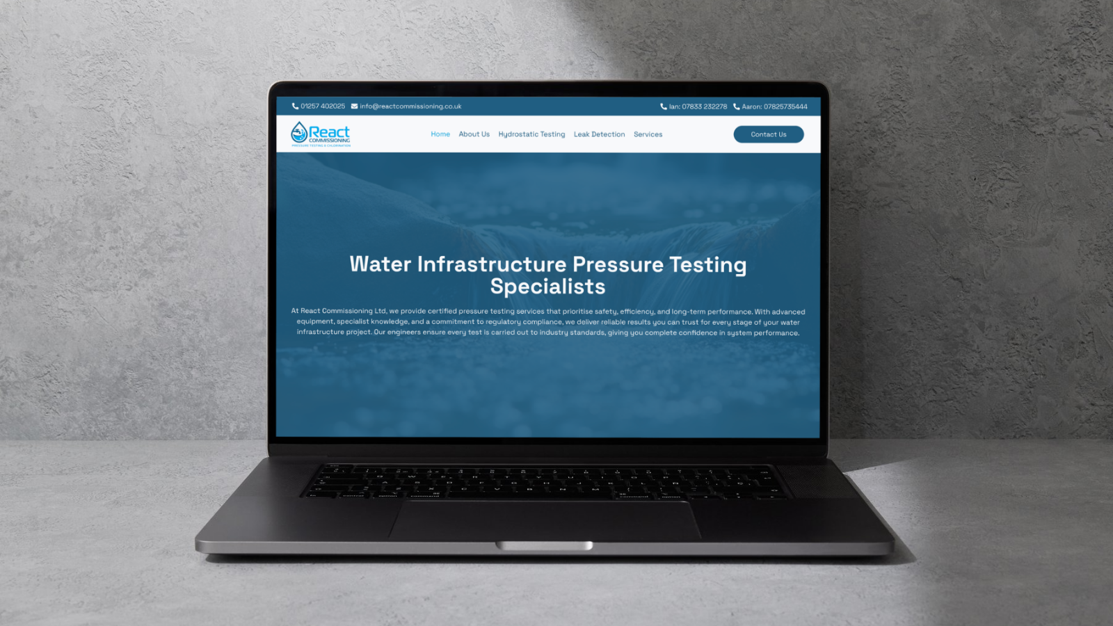 React Commissioning LTD