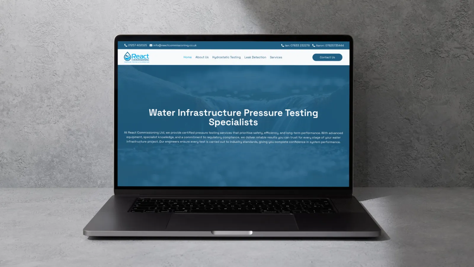 React Commissioning LTD